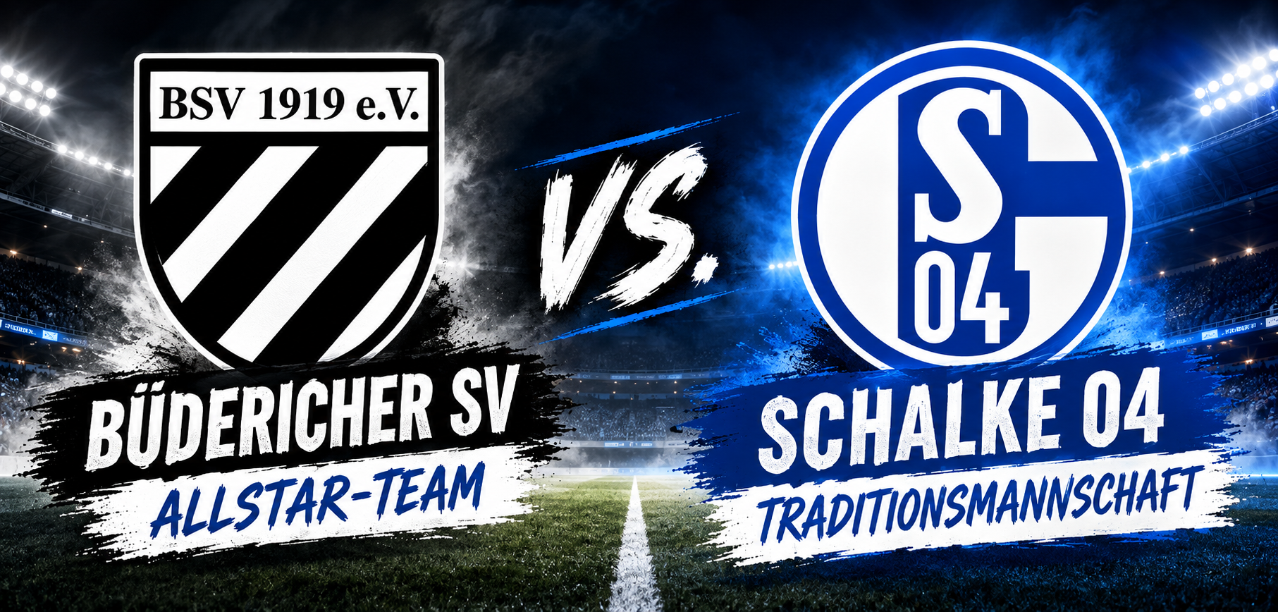 Schalke 04 zu Gast beim Büdericher SV!